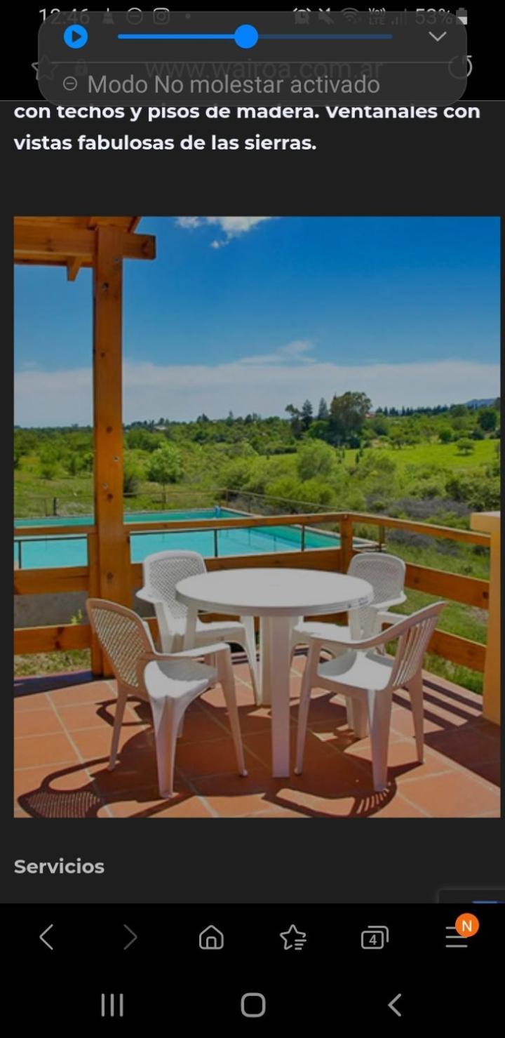 Cabanas Wairoa Haus Villa General Belgrano Exterior photo